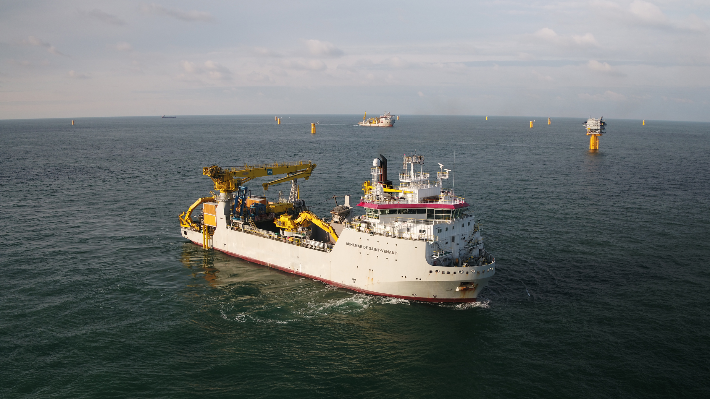 Offshore wind farm Northwester 2, Belgium | Jan De Nul